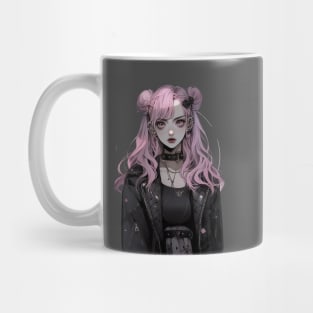 Cute Pastel Goth Girl Mug